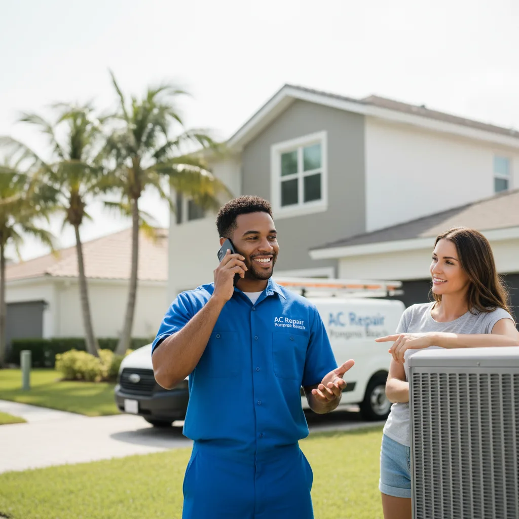 AC Repair Pompano Beach customer support in Friendswood